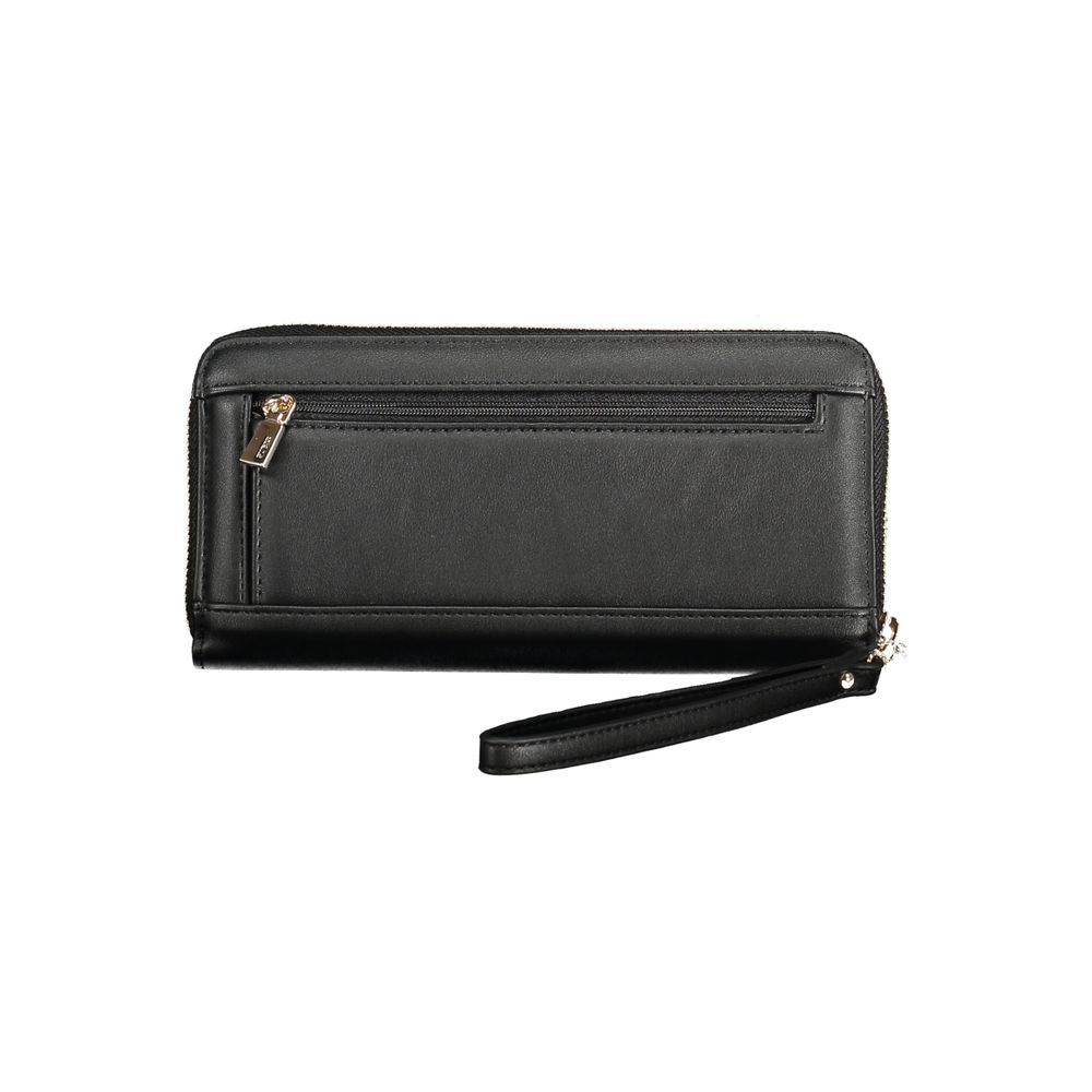 Guess Jeans Nero Poliuretano Women Wallet