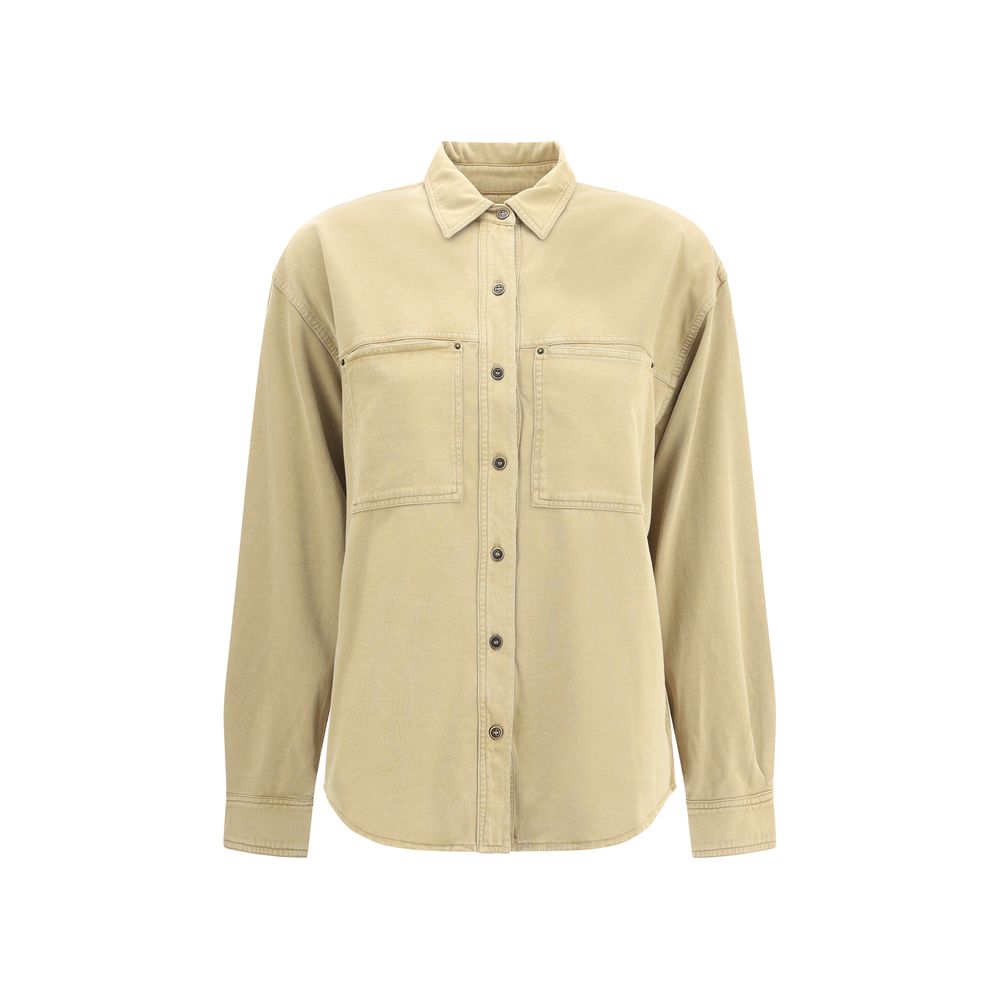 Isabel Marant Étoile Beige Denim Shirt