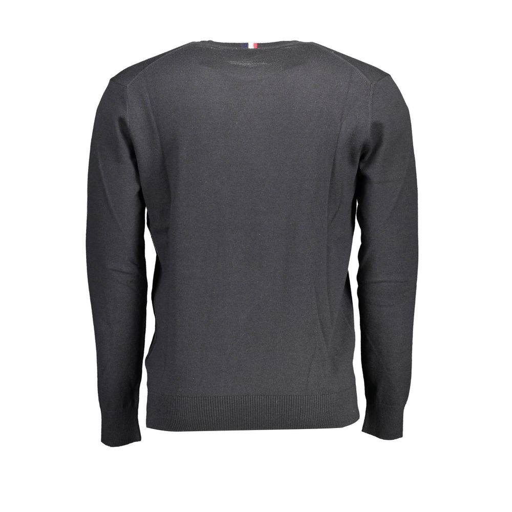 U.S. POLO ASSN. Black Cotton Men's Shirt