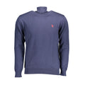 U.S. POLO ASSN. Blue Cotton Men's Sweater