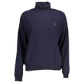 U.S. POLO ASSN. Blue Fabric Women's Sweater