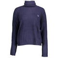 U.S. POLO ASSN. Blue Acrylic Womens Sweater