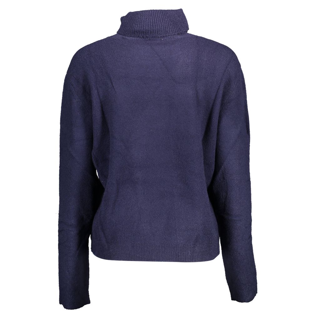 U.S. POLO ASSN. Blue Acrylic Womens Sweater