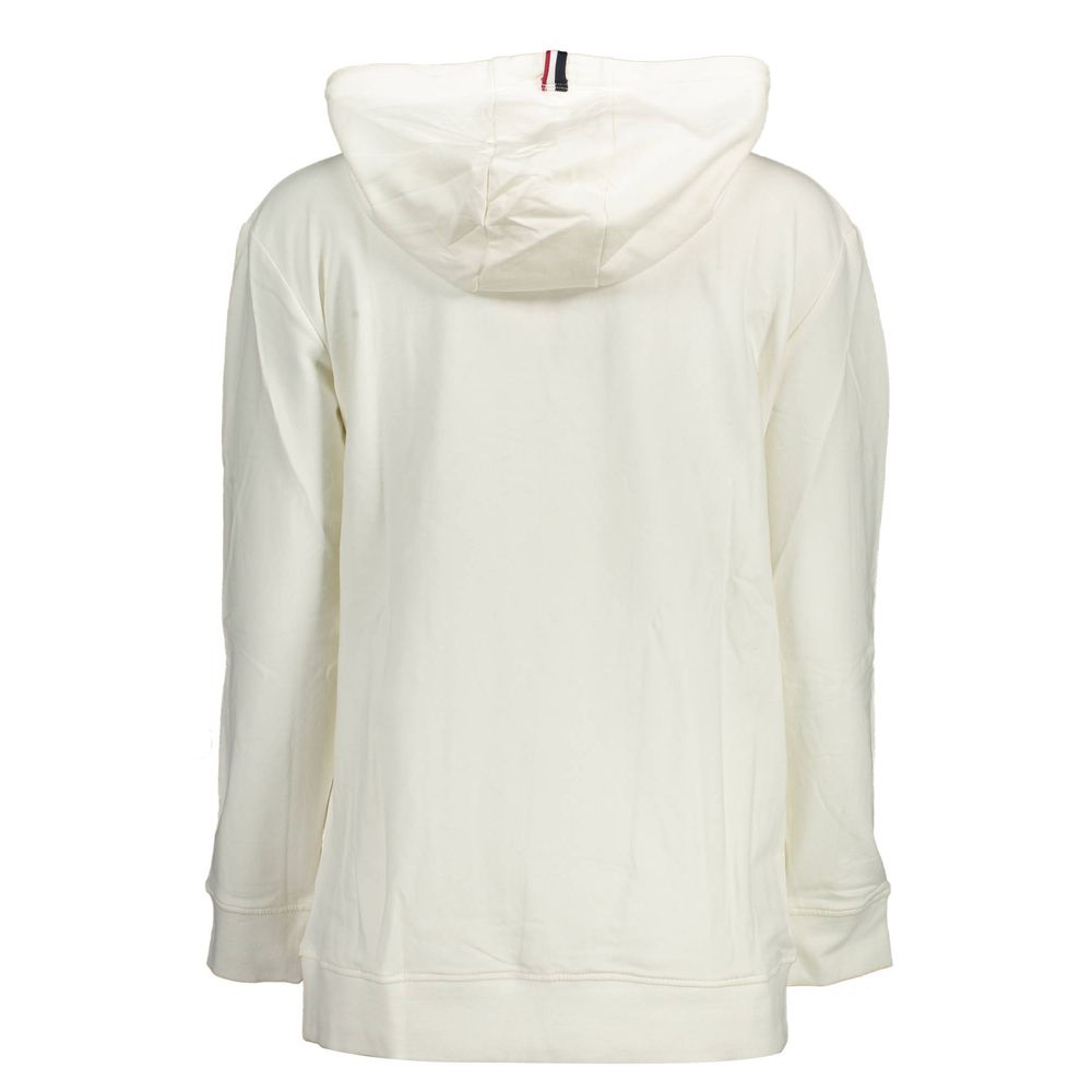 U.S. POLO ASSN. White Cotton Women's Sweatshirt
