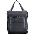 La Martina Blue Polyurethane Women Backpack