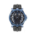 Police Black Leather Dress Watch
