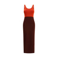 Fendi Multicolor Viscose Casual Dress
