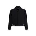Casablanca Black Wool Full-Length Jacket