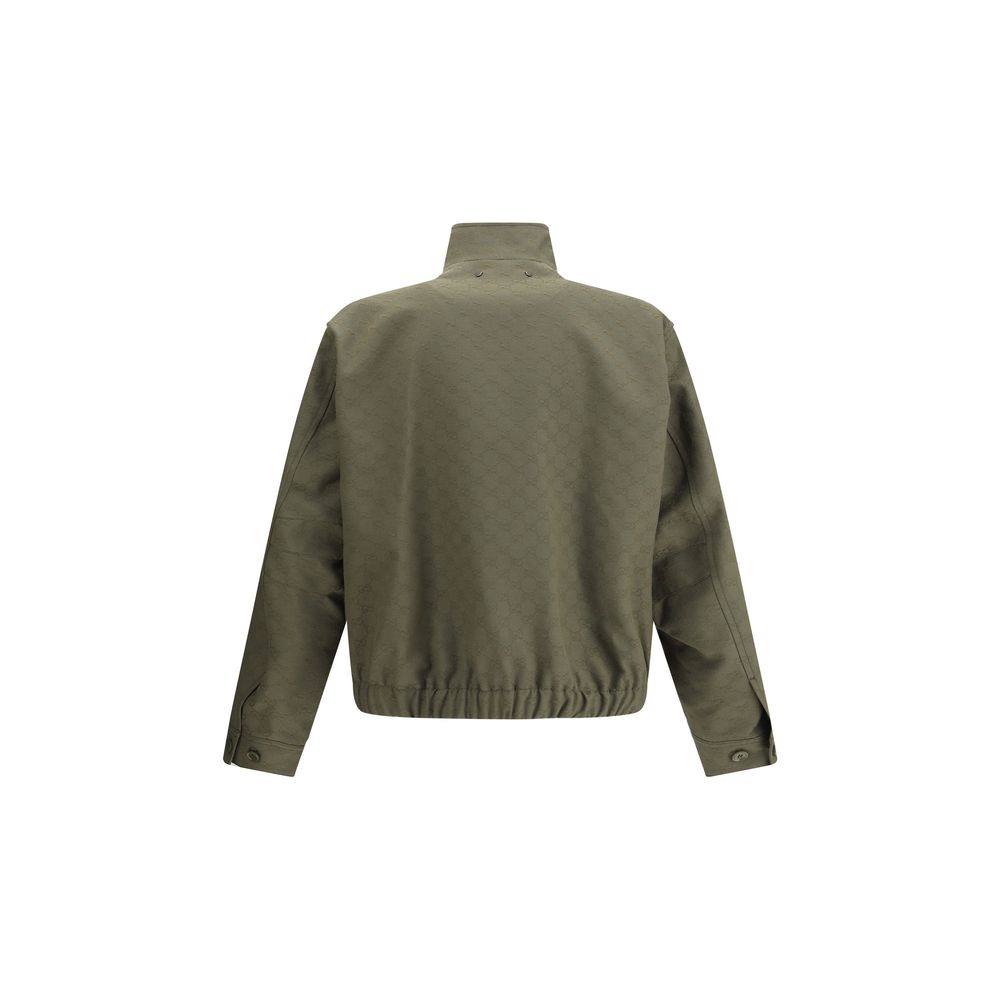 Gucci Bicolor Cotton Bomber