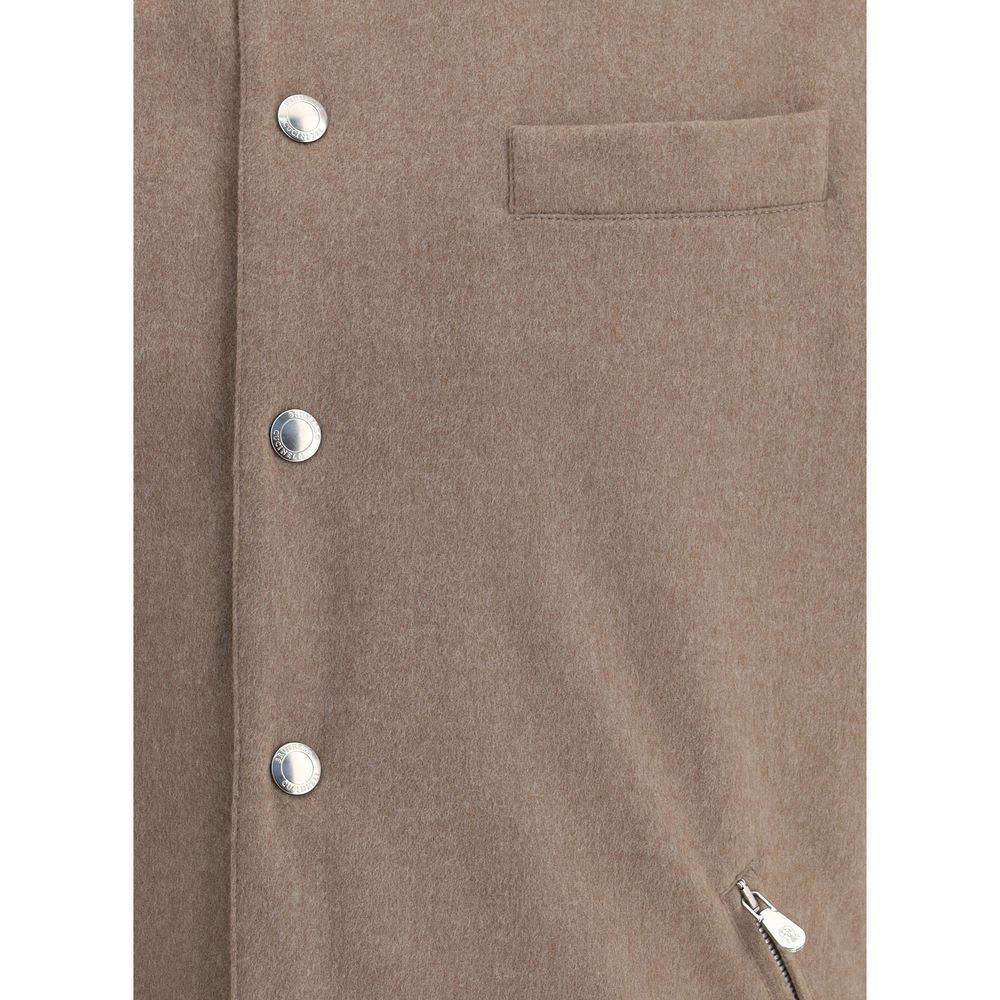 Brunello Cucinelli Brown Wool Clothing