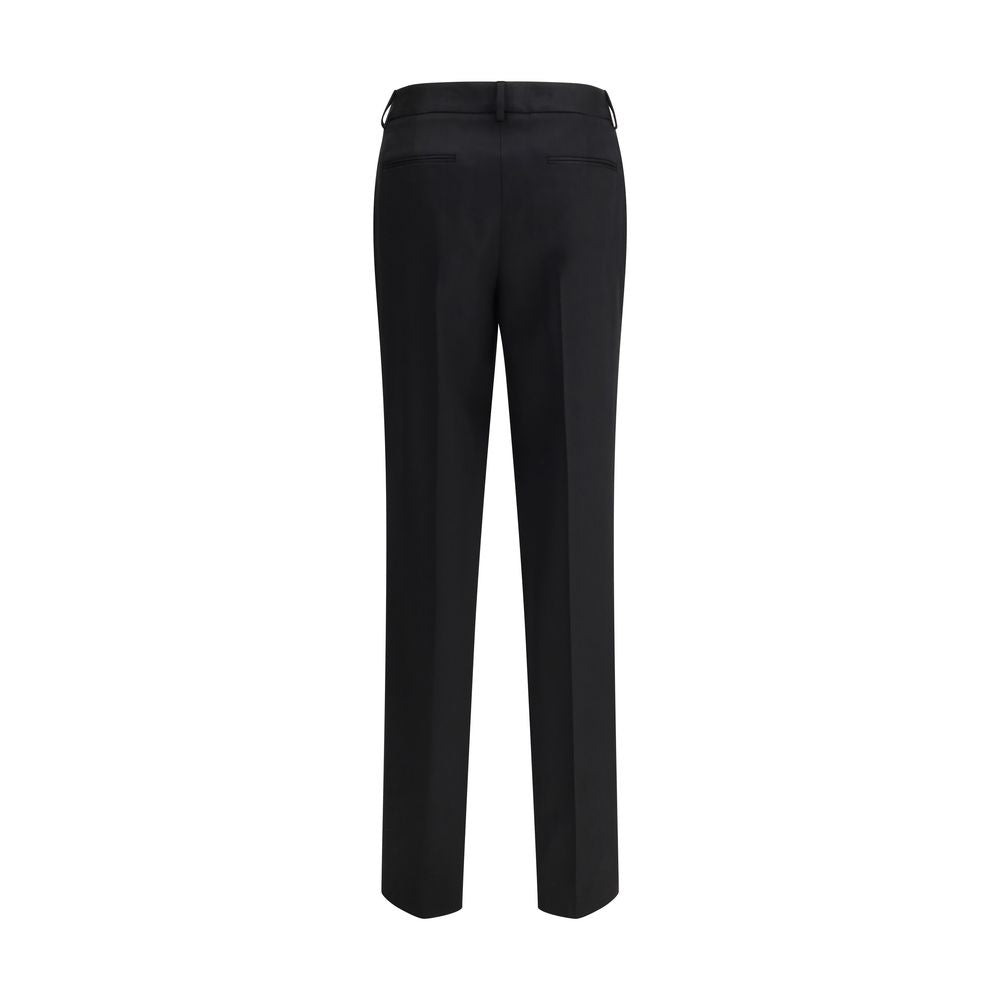 Lardini Black Wool Oves Aries Pants