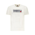 Tommy Hilfiger Bianco Cotton Men T-Shirt