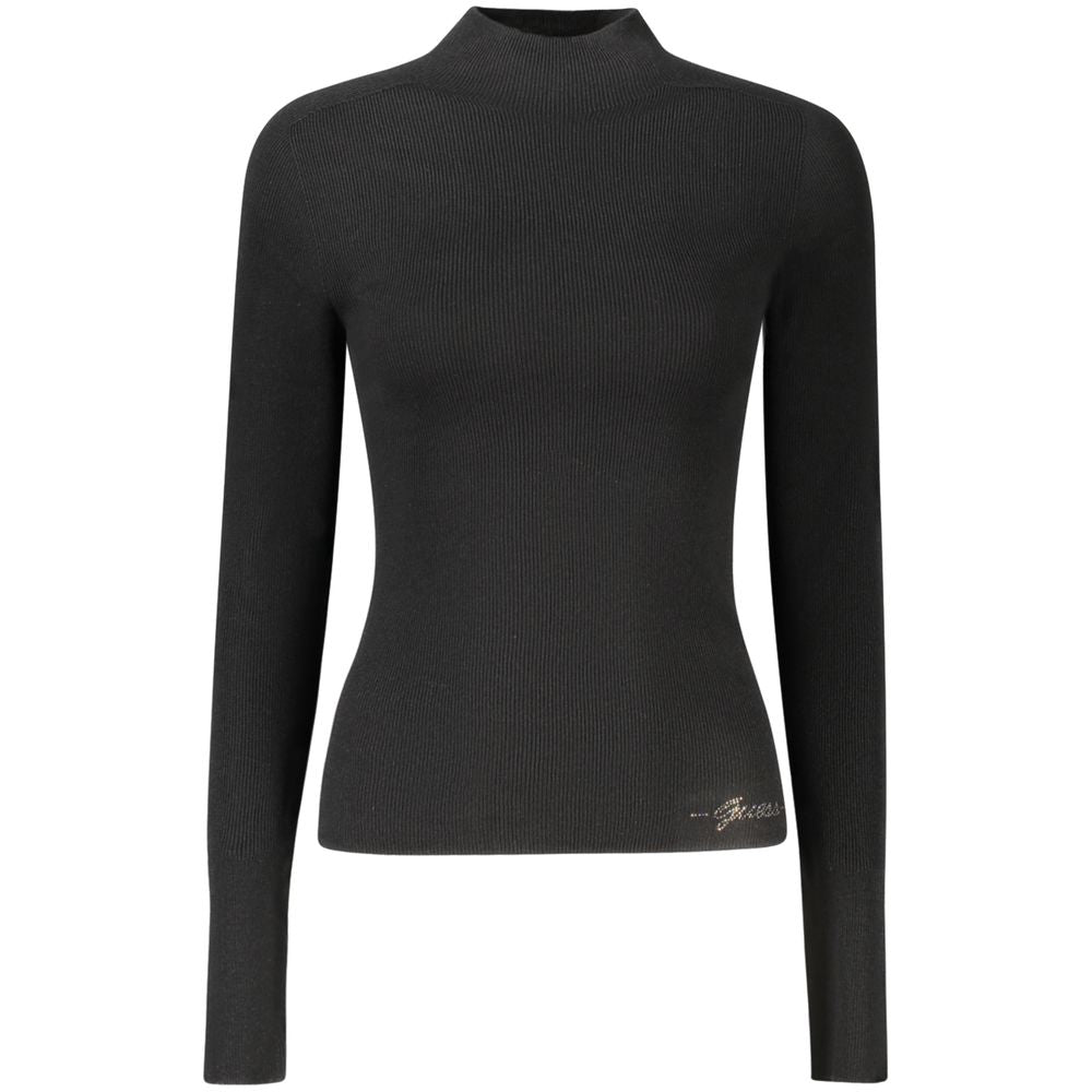 Guess Jeans Black Wool Women Sweater