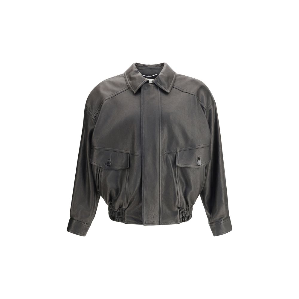 Saint Laurent Black Lamb Ovis Aries Aries Clothing