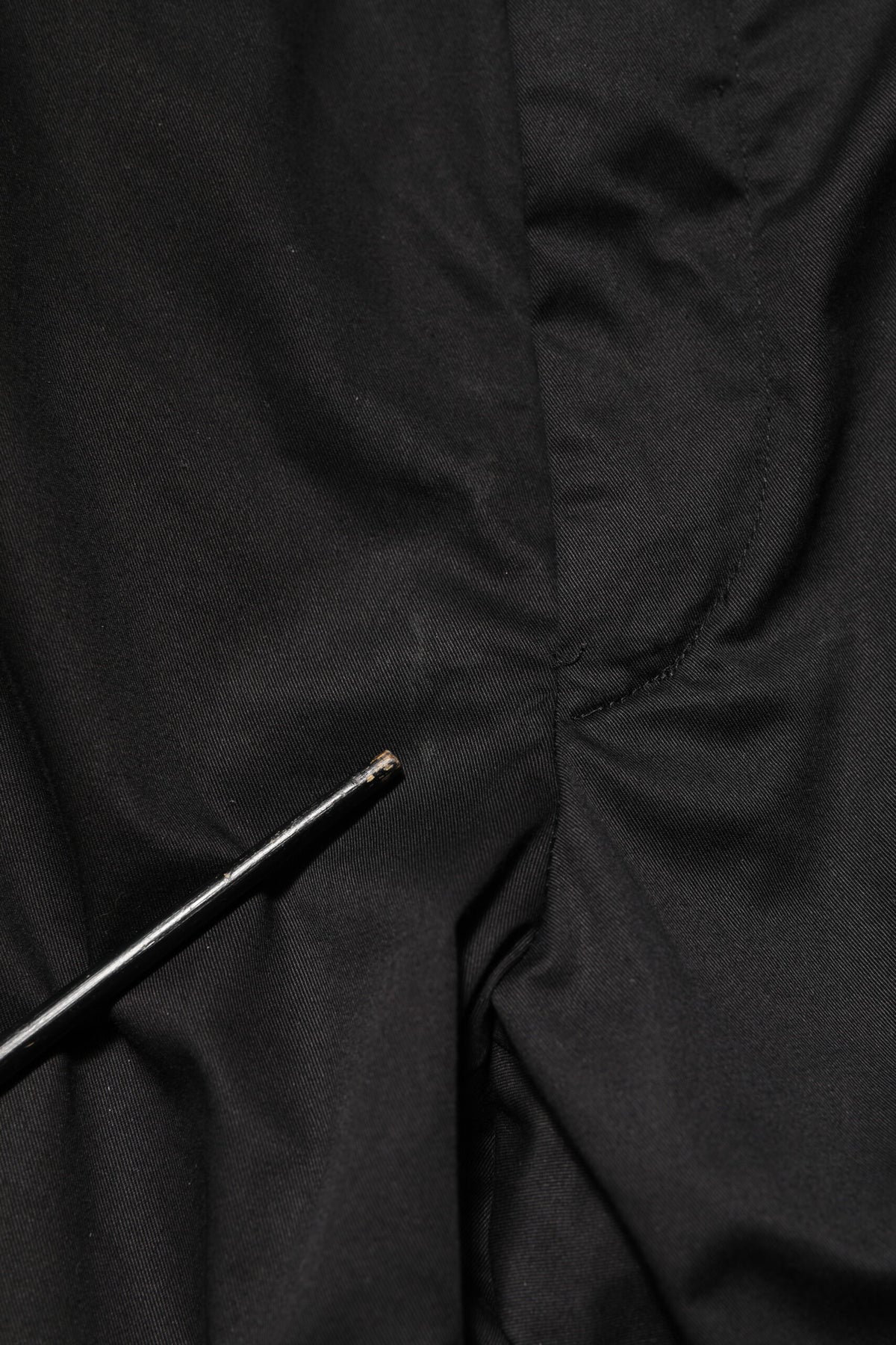 Dolce & Gabbana Black Cotton Tapered Men Formal Trousers Pants
