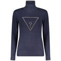 Guess Jeans Blue Viscosa Women Sweater