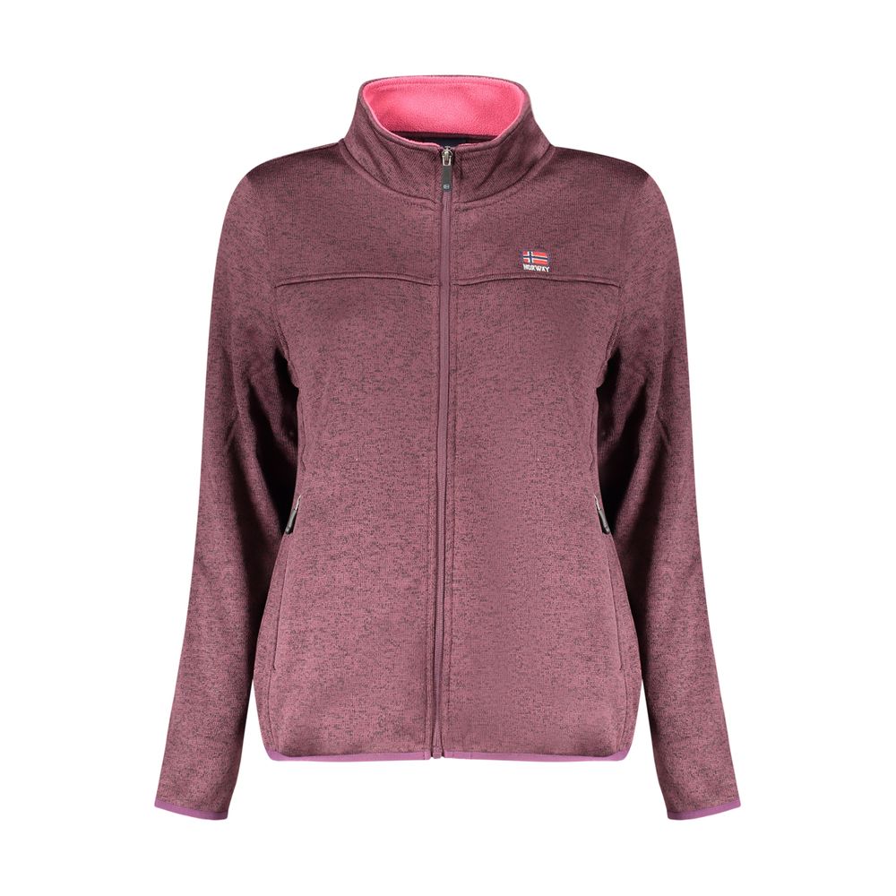 Norway 1963 Purple Polyester Women Sweatshirt