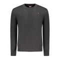 Tommy Hilfiger Black Cotton Men Sweater