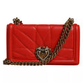 Dolce & Gabbana Red Quilted Devotion Crossbody 11 PRO Phone case bag