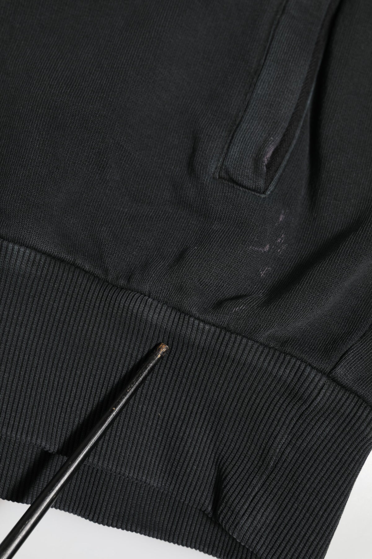 Dolce & Gabbana Black Logo FullZip Hooded Sweatshirt Sweater