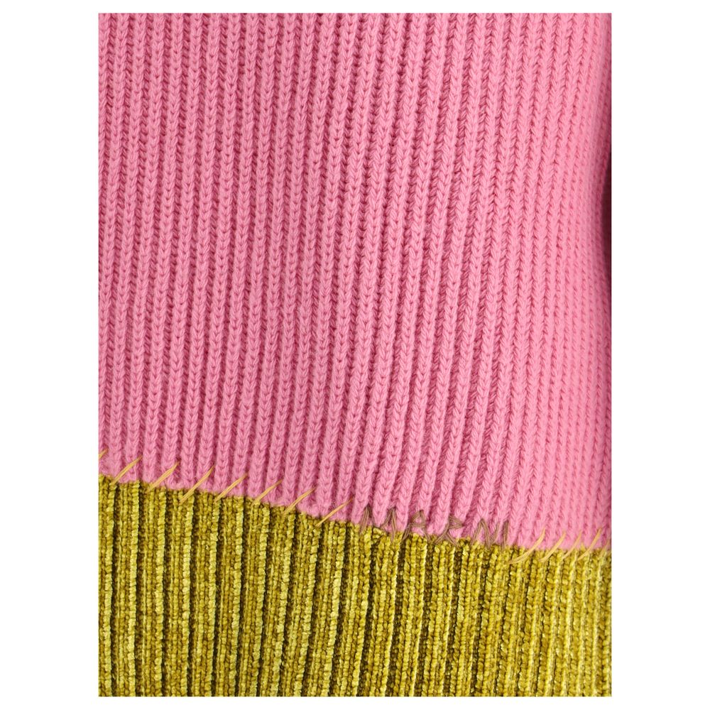 Marni Multicolor Fleece Wool Sweatshirt