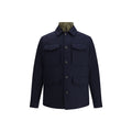 Valstar Blue Fleece Wool Coat