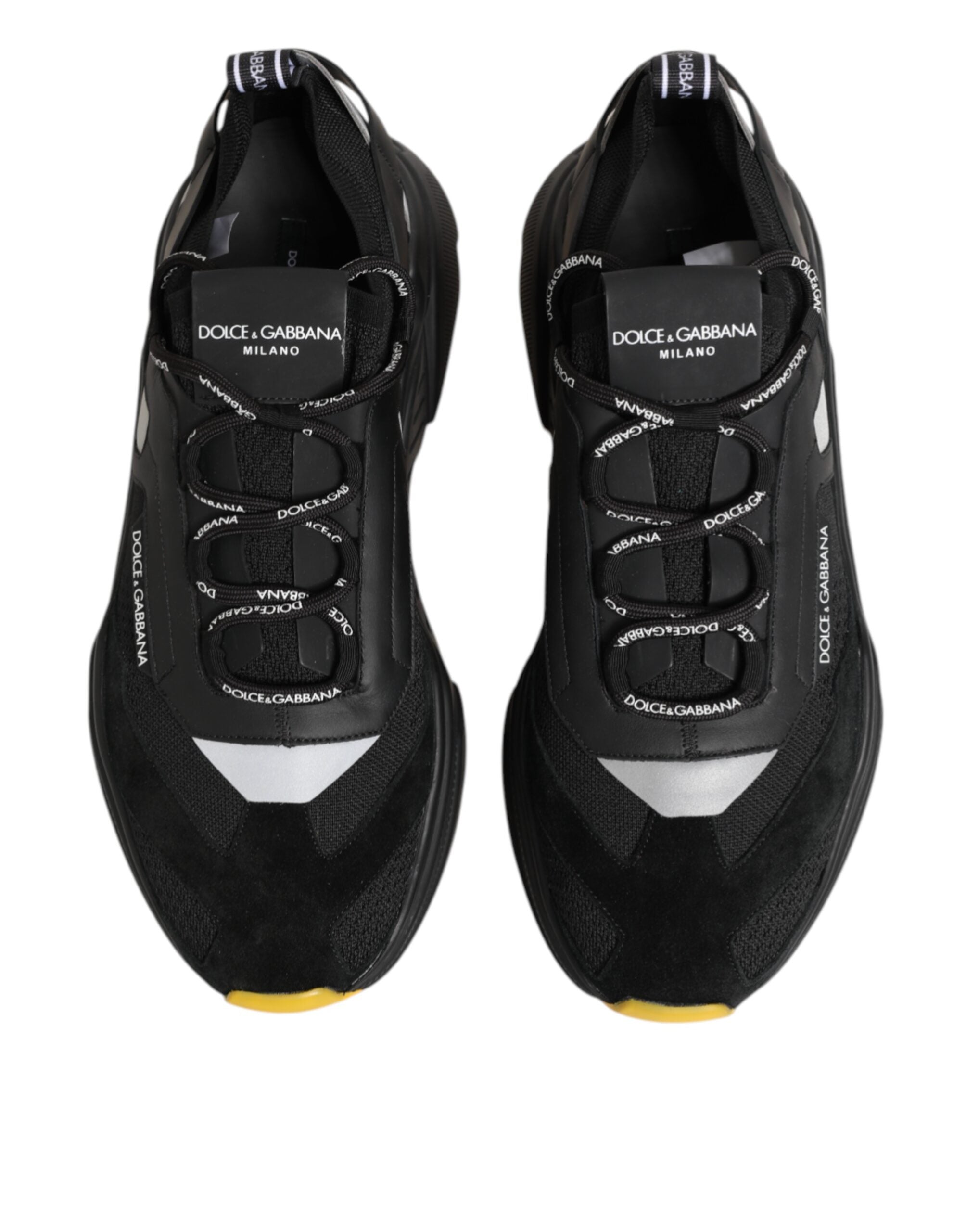 Dolce & Gabbana Black Daymaster Low Top Men Sneakers Shoes