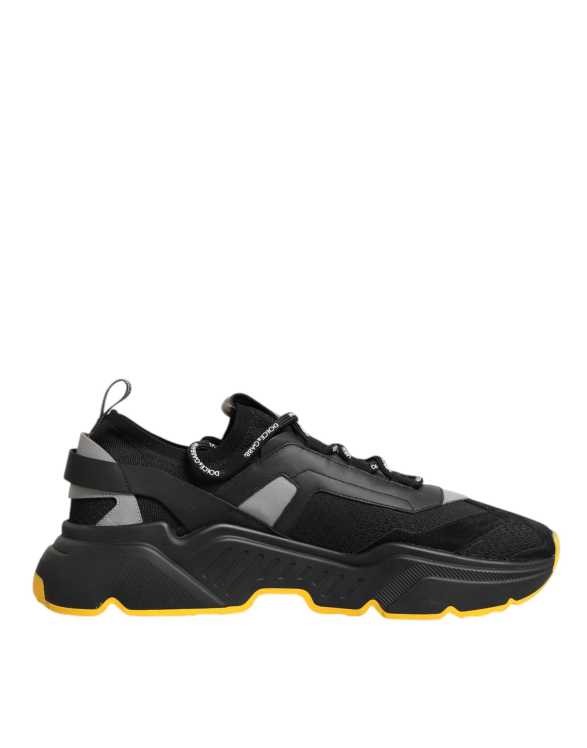 Dolce & Gabbana Black Daymaster Low Top Men Sneakers Shoes