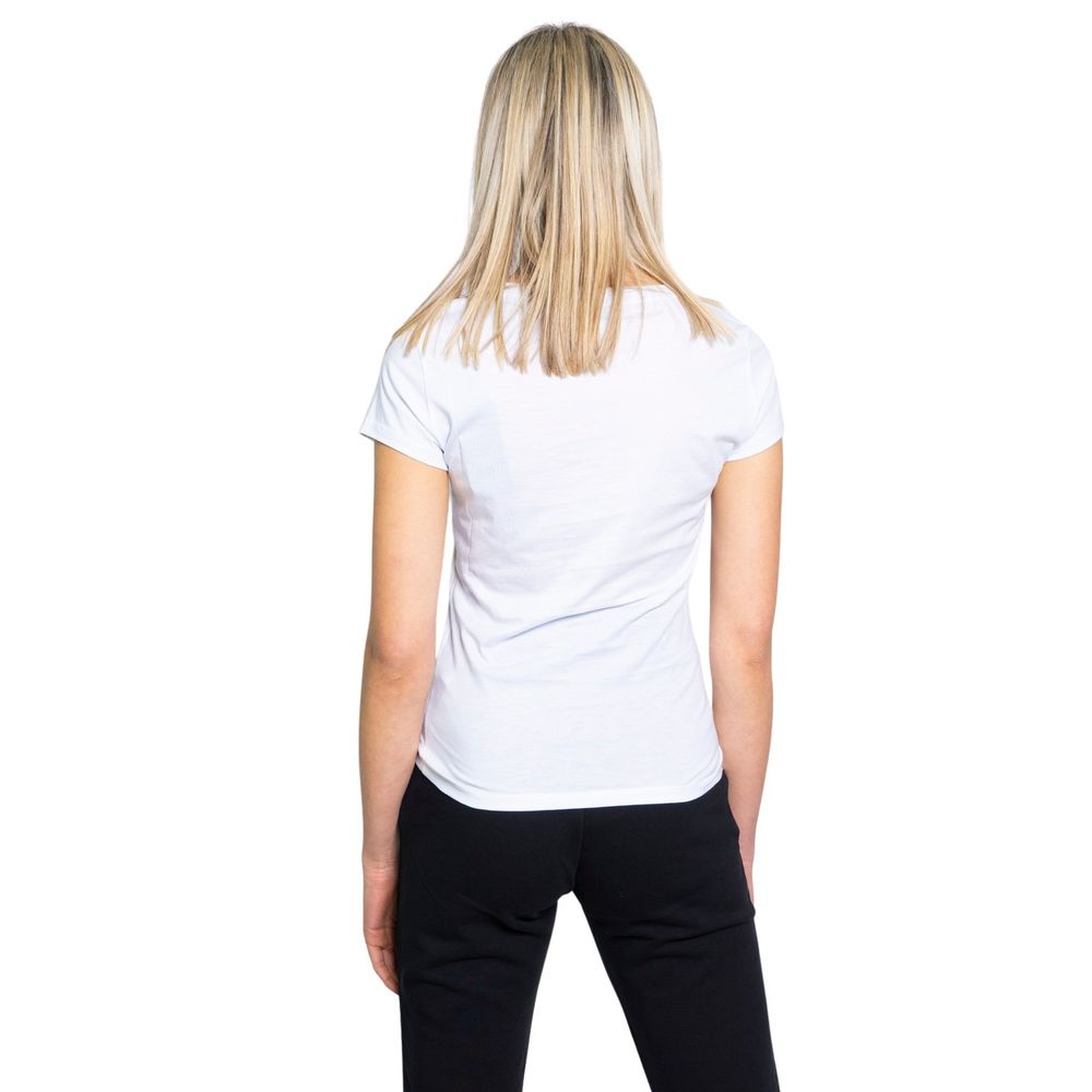 Armani Exchange White Cotton T-Shirt