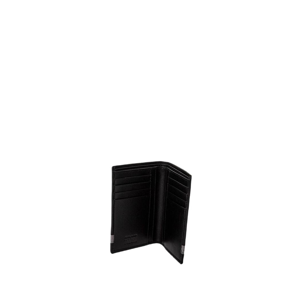 Alviero Martini Prima Classe Black Leather Wallet