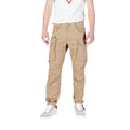 Replay Beige Cotton Cargo Pants