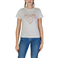 Guess Active Cream Cotton T-Shirt