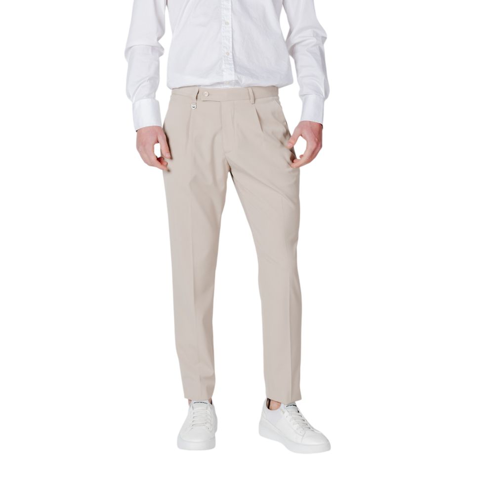 Antony Morato Beige Polyester Casual Pants