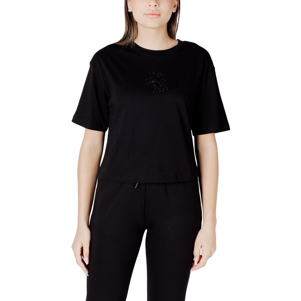 Armani Exchange Black Cotton Sportswear