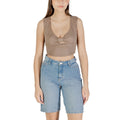 Only Brown Viscose Top