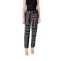 Jacqueline De Yong Black Viscose Pants