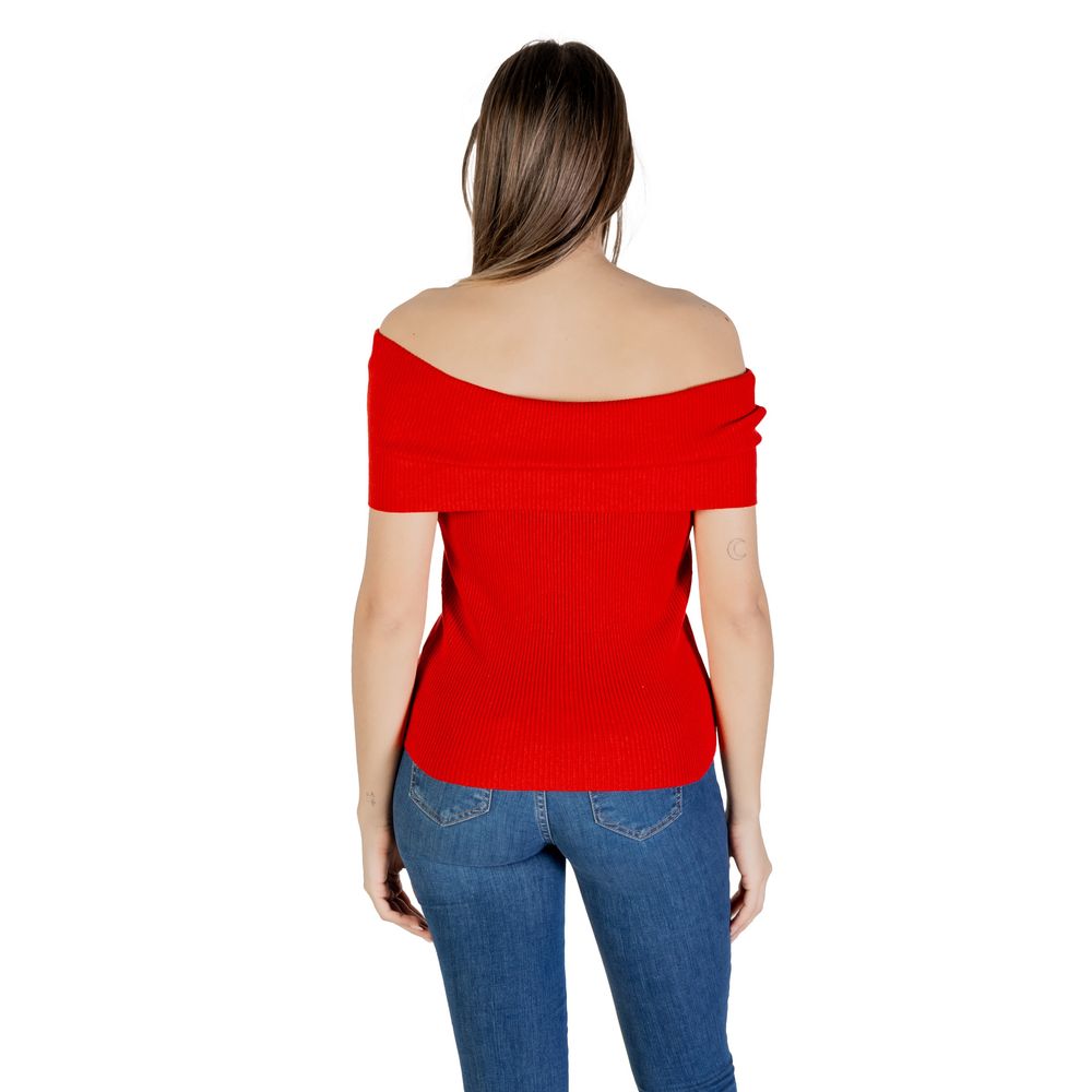 Only Multicolor Polyester T-Shirt