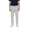 Jeckerson Gray Cotton Skinny Pants