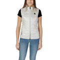 Blauer White Polyamide Sleeveless Jacket