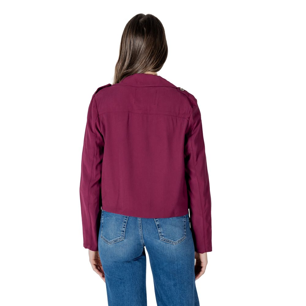 Street One Purple Viscose Coat