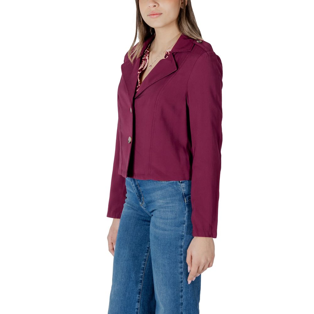 Street One Purple Viscose Coat