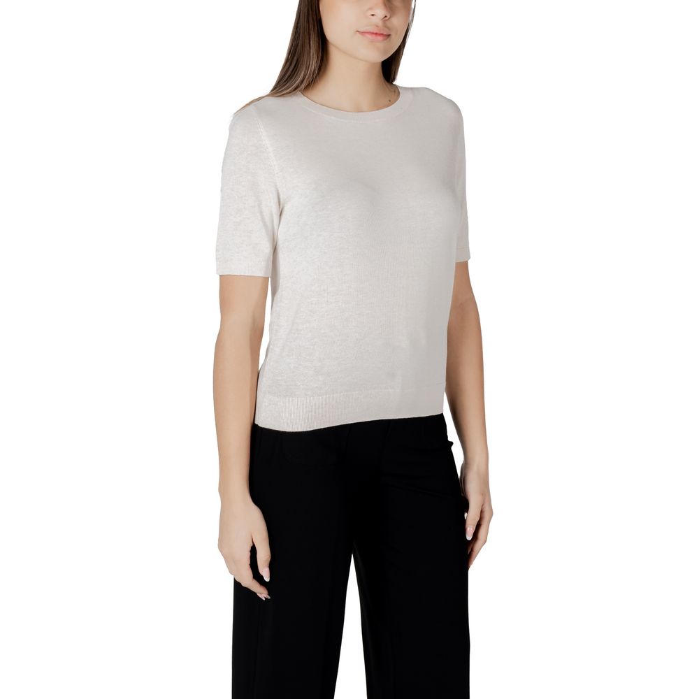 Street One Beige Viscose Sweatshirt