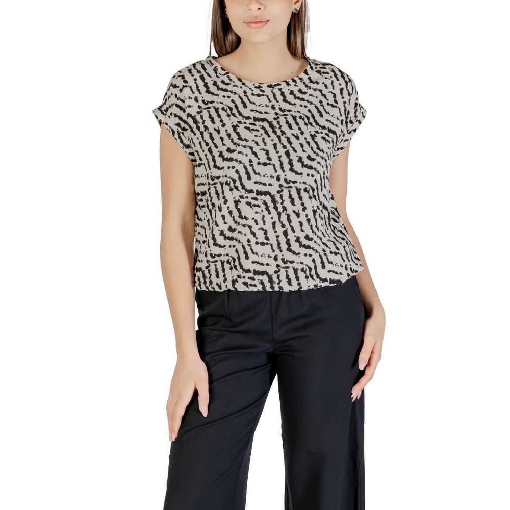 Street One Beige Viscose Blouse