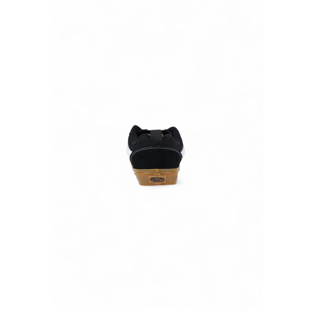 Vans Black Suede Leather Low Top Sneakers