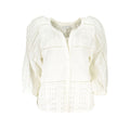 Desigual White Cotton Women Shirt