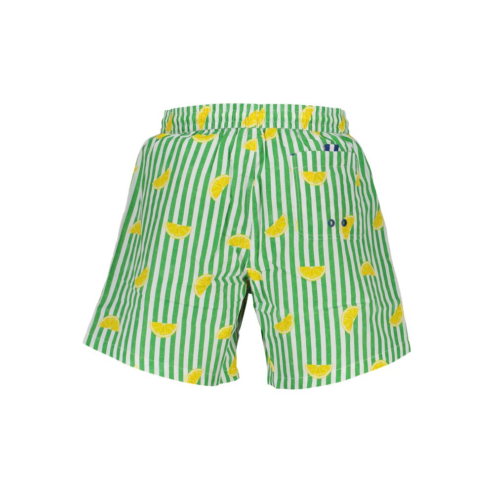 North Sails Green Polyester Swim Shorts