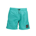 Karl Lagerfeld Verde Polyester Men's Swim Boxer