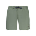 Norway 1963 Verde Poliammide Men Swim Boxer