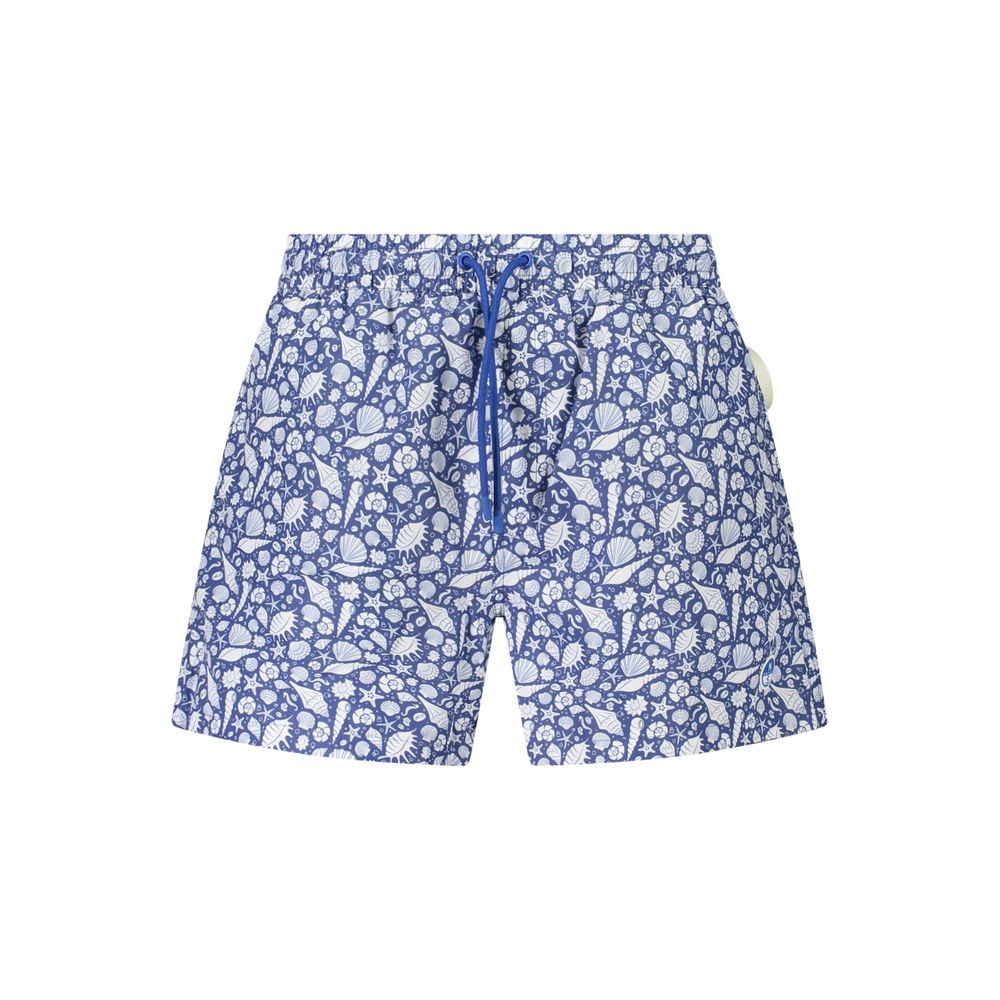 North Sails Blu Polyester Men's Swim Boxer