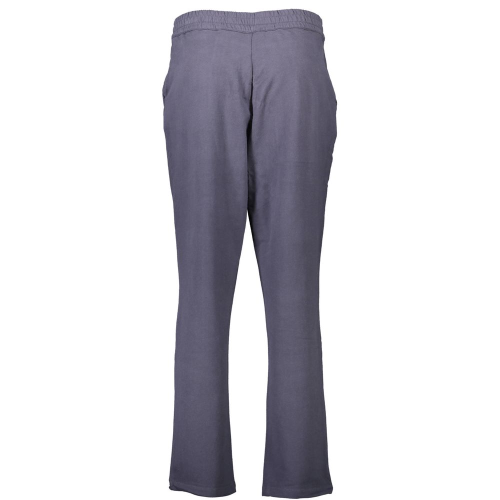 U.S. POLO ASSN. Blue Cotton Women's Trouser